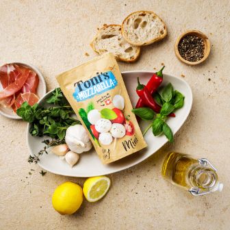 marinierter mozzarella step 1